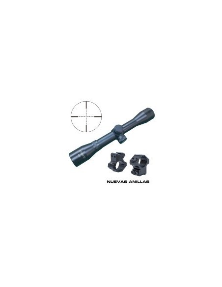 ZASDAR MIRA 4X32 RETICULO MIL-DOT COM ANEIS 11mm