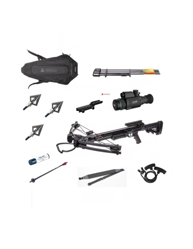 Night Hunter Stalker 185 lbs Crossbow + Hikmicro Cheetah Scope