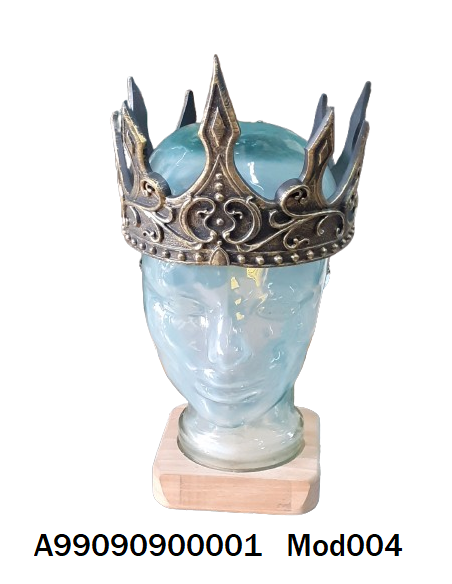 Aluguer/ COROA RAÍNHA, PRINCIPE, PRINCESA, com PEDRAS Semi-Preciosas 1