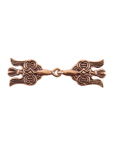 BATTLE BROCHE DE BRONZE PARA CAPA, HUGIN & MUNIN