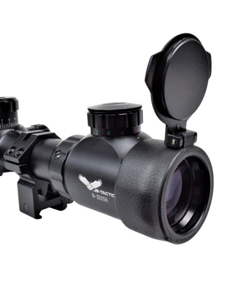 JS TELESCOPIC SIGHT 8-32x56 WITH WEAVER MOUNTS