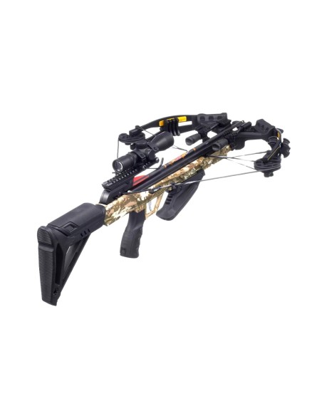 EK BALLESTA PARA CAZA HEX 400 PACK 395 FPS 210 LBS NEGRO