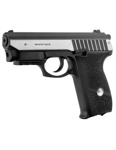 BORNER PISTOLA CO2 PANTHER 801 COM LASER, CAL 4.5