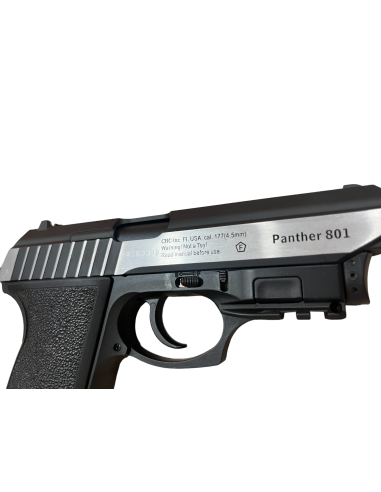 BORNER PISTOLA CO2 PANTHER 801 COM LASER, CAL 4.5