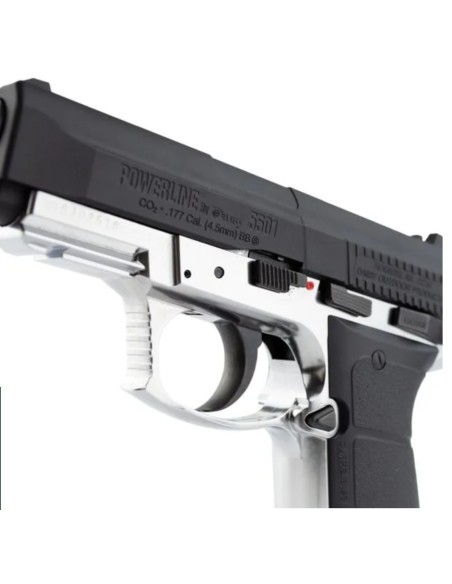DAISY PISTOLET CO2 POWERLINE 5501 BLOWBACK CAL 4,5 (UN)