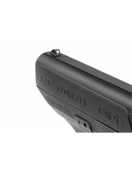GAMO PISTOLA CO2 P-25 BLOWBACK, MULTISHOT, CAL 4,5 (UN)