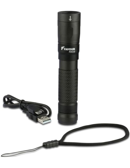 FAVOUR LANTERNA LED FOCO T2117 1000 LUMENS