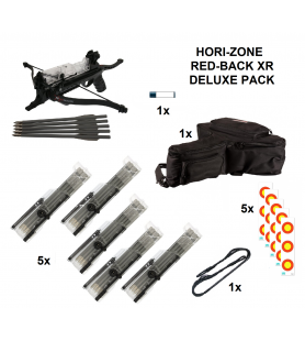 HORI-ZONE PISTOLET ARBALETE RED BACK XR DELUXE PACK