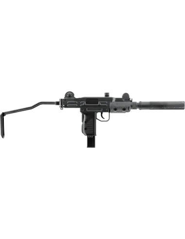 UMAREX METRALHADORA CO2 IWI MINI UZI, BLOWBACK CAL 4,5