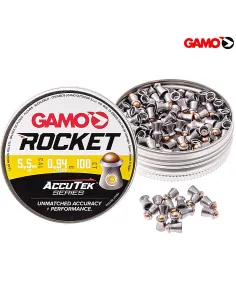 GAMO CHUMBOS AccuTek ROCKET CAL 5,5  (100 UN)