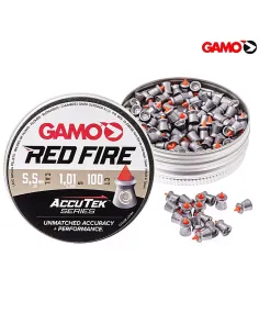 GAMO PLOMBS AccuTek RED FIRE CAL 5,5 (125 UN)