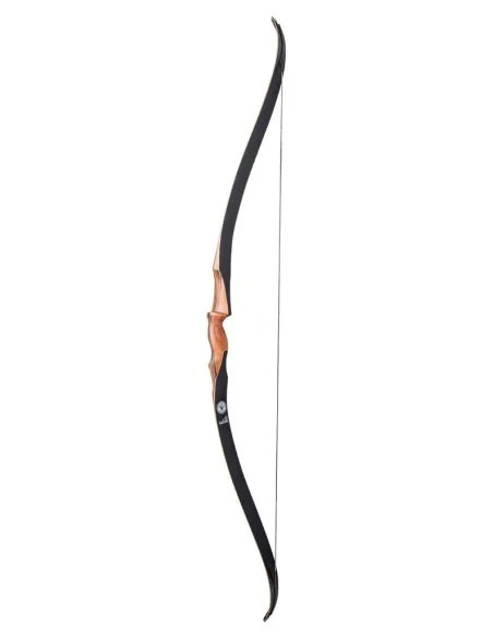 BUCK TRAIL ELITE RECURVE BOW ONE PIECE BLACK TALON 60"