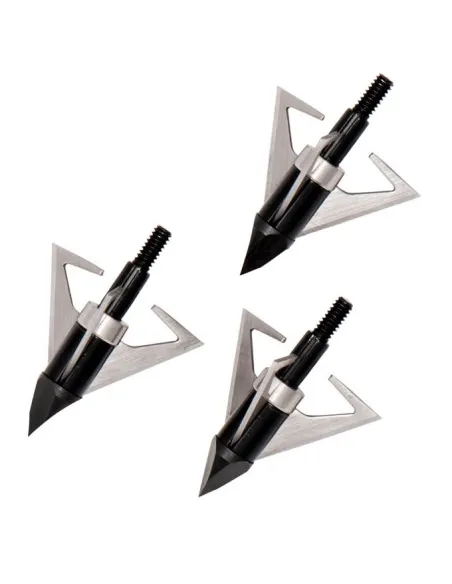 MAXIMAL POINTE CHASSE MPACT BROADHEAD, 3 LÂMES 100 Gr (3 un)