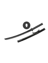 MARTIAL WAKIZASHI - BOKKEN POLIMERO CON VAINA, 80 CM