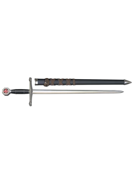 IMPERIAL ESPADA CRUZ TEMPLÁRIA, NEGRA 57 CM