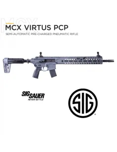 SIG SAUER METRALHADORA PCP MCX VIRTUS SEMI-AUTO CAL 5.5 2