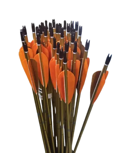 EASTON FLECHA ALUM XX75 GOLD 2114  8/32 PLUMAS NATURALES (UN