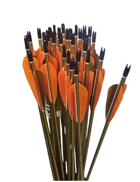 EASTON FLECHA ALUMINIO XX75 GOLD 2114 INSERT 8/32 PLUMAS (UN