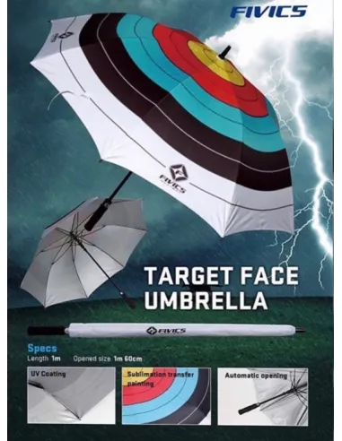 FIVICS PARAPLUIE CIBLE TIR A L ARC (UN)