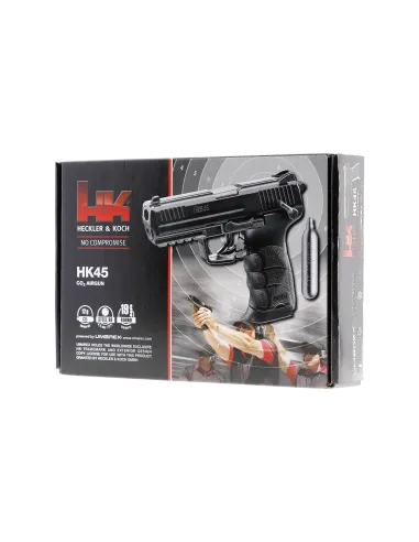 UMAREX PISTOLET AIRE CO2 HK 45, CAL 4,5 Ref 5.8185