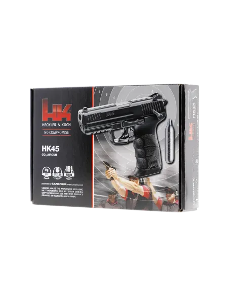 UMAREX PISTOLA AIRE CO2 HK 45, CAL 4,5 Ref 5.8185