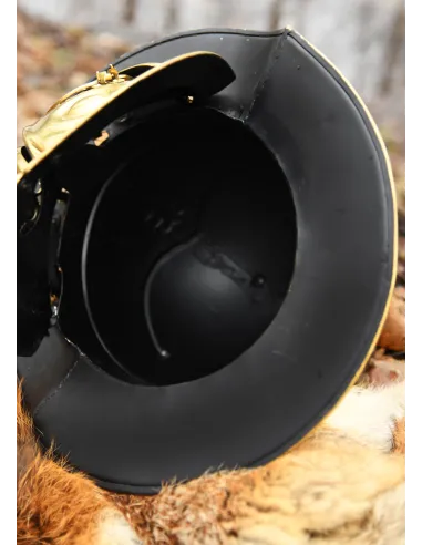 DP CAPACETE GLADIADOR "THRAEX" EM LATÃO