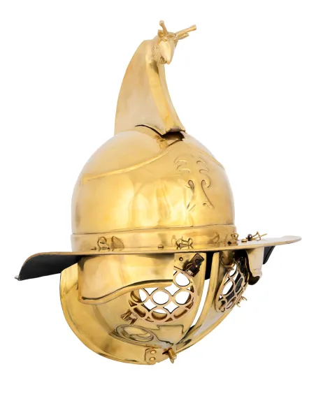 DP CAPACETE GLADIADOR "THRAEX" EM LATÃO