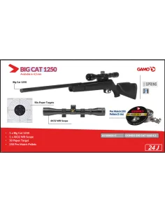 GAMO CARABINE À AIRE BIG CAT 1250 COMBO cal 4,5