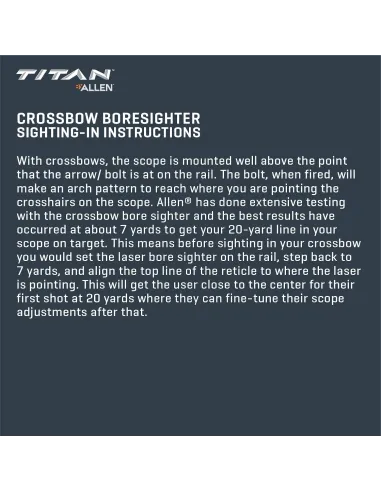 ALLEN COLIMATOR TITAN FOR CROSSBOW