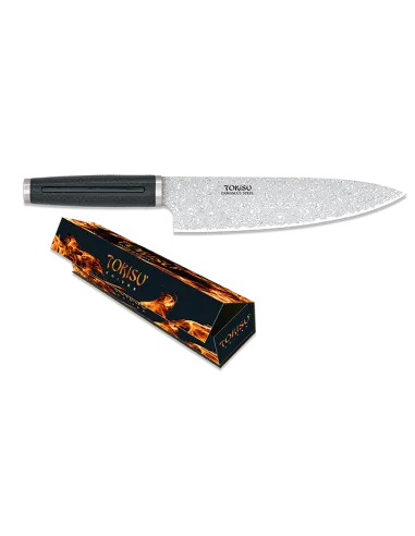 TOKISU FACA DAMASCO GYUTO LAMINA 21.5 CM (UN)