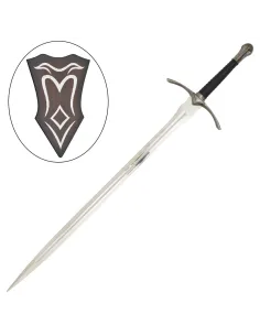 IRON ESPADA ORNAMENTAL MEDIEVAL COM EXPOSITOR ref BY-096C