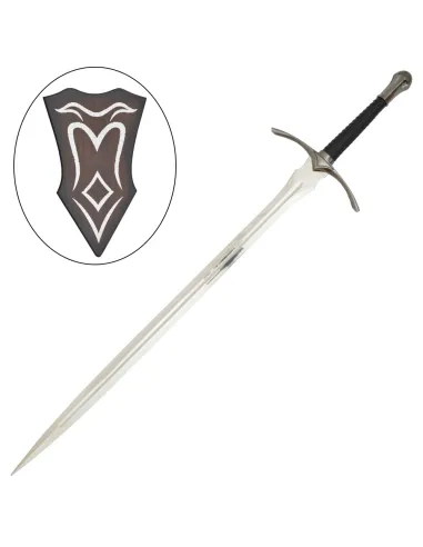 IRON ESPADA ORNAMENTAL MEDIEVAL COM EXPOSITOR ref BY-096C