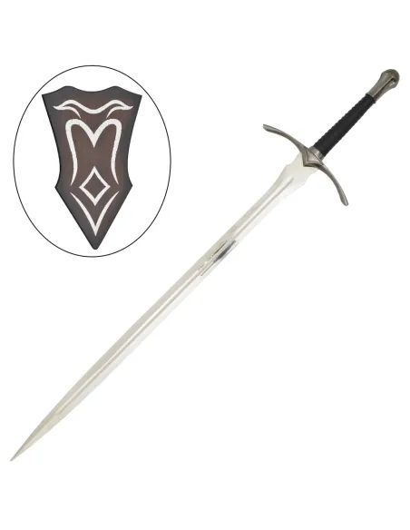 IRON ESPADA ORNAMENTAL MEDIEVAL COM EXPOSITOR ref BY-096C