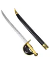 IRON ESPADA ORNAMENTAL PIRATA COM BAÍNHA ref 017BS