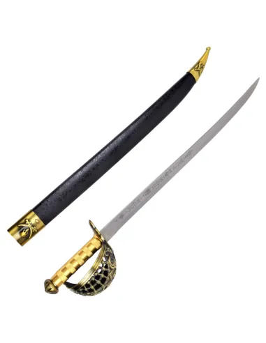 IRON ÉPÉE ORNAMENTAL PIRATE AVEC FOURREAU ref 017BS