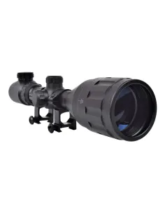 JS MIRA TELESCÓPICA 2,5-10x50EG COM MONTAGENS WEAVER