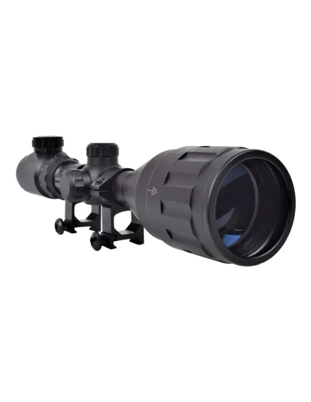 JS MIRA TELESCÓPICA 2,5-10x50EG COM MONTAGENS WEAVER
