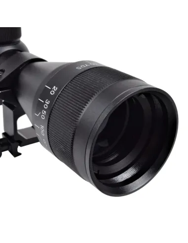 JS MIRA TELESCÓPICA 1,5-4,5x32AOG COM MONTAGENS WEAVER