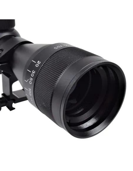 JS MIRA TELESCÓPICA 1,5-4,5x32AOG COM MONTAGENS WEAVER
