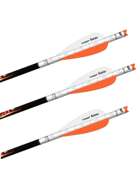 NAP VANES TWISTER QUICKFLETCH 3" FOR CROSSBOW BOLTS (3 UN)