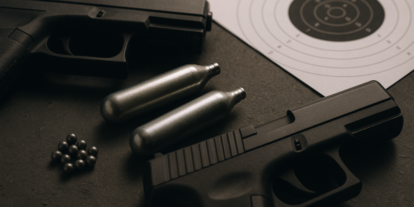 Quatro pistolas CO₂ recentes disponíveis na Arcobesta